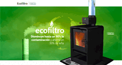 Desktop Screenshot of ecofiltro.cl