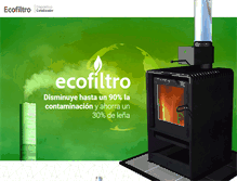 Tablet Screenshot of ecofiltro.cl
